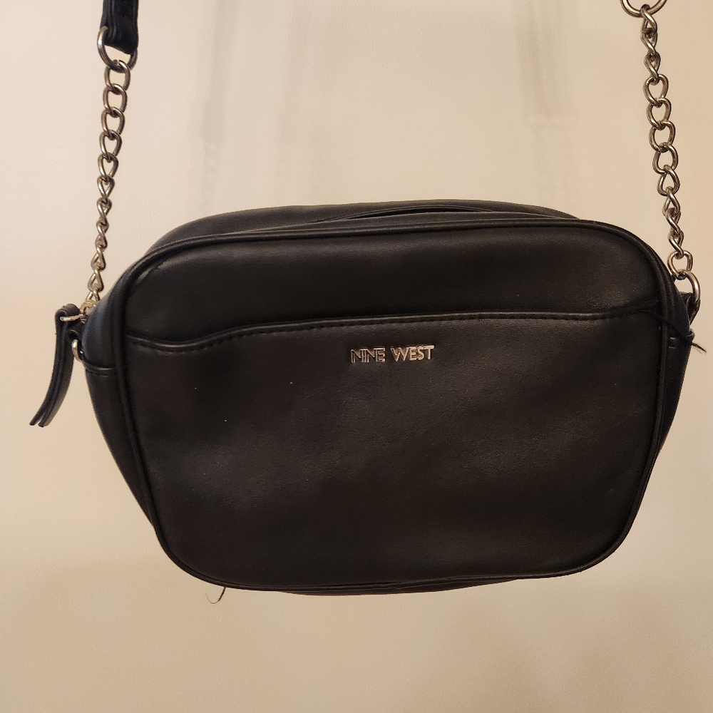 Nine West Elegant Black Crossbody Bag